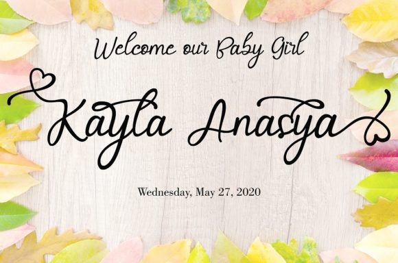 Selvia Cahya Font PNG with transparent background - Preview 2