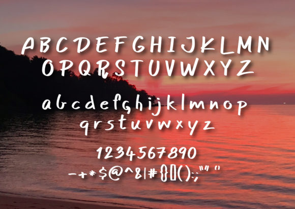 Beach Boy Font - Preview 1