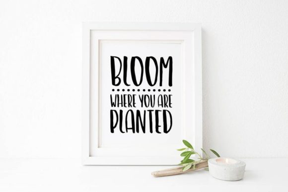 Blossom Brush Font - Preview 1