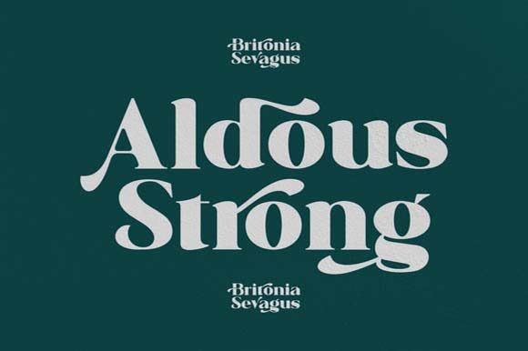 Britonia Sevagus Font - Preview 3