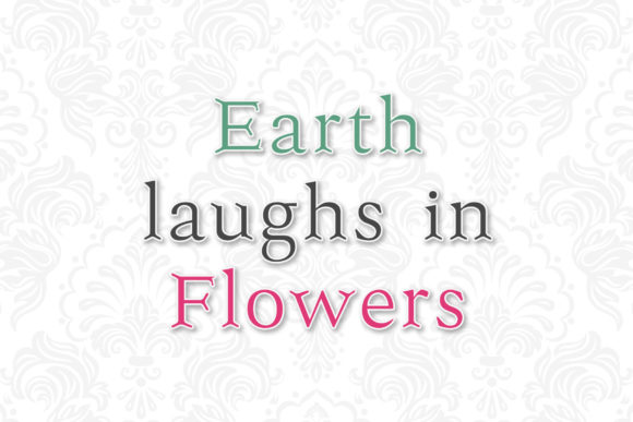 Garden Font - Preview 4
