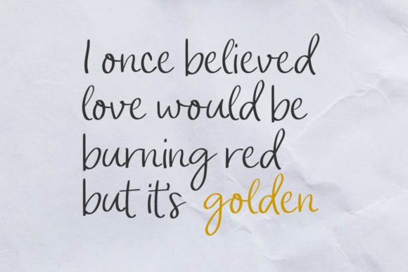 Give Love Font PNG with transparent background - Preview 3