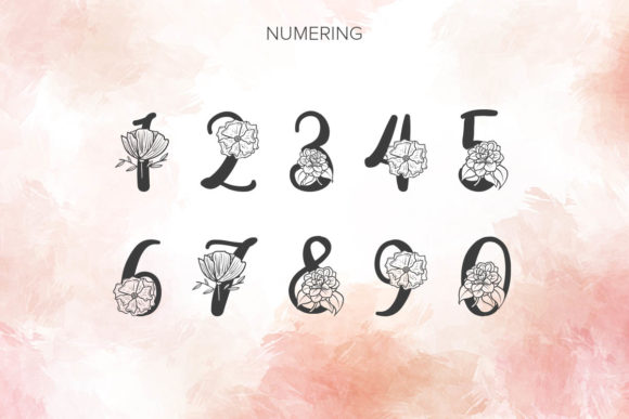 Gloria Monogram Font - Preview 5