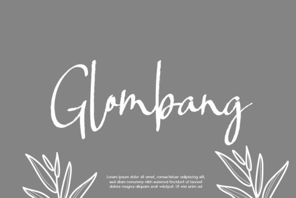 Hamgede Font PNG with transparent background - Preview 2