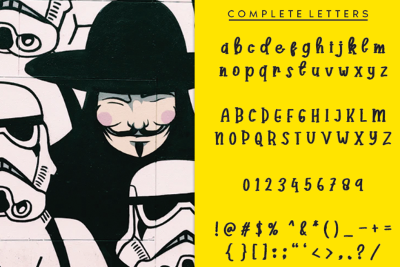 Honywork Font PNG with transparent background - Preview 3