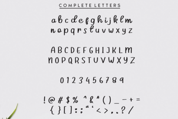 Hugework Font - Preview 3
