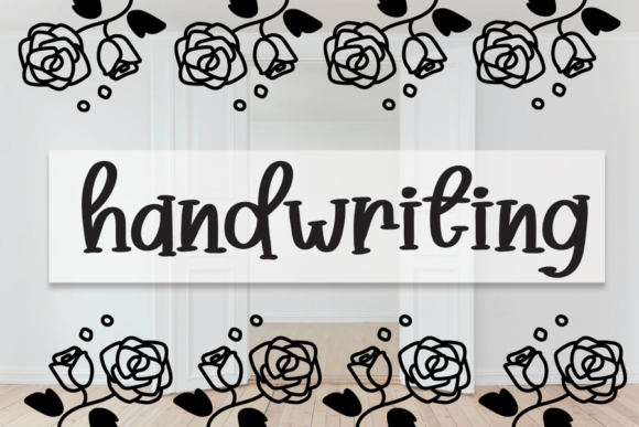 Hummingwork Font PNG with transparent background - Preview 2