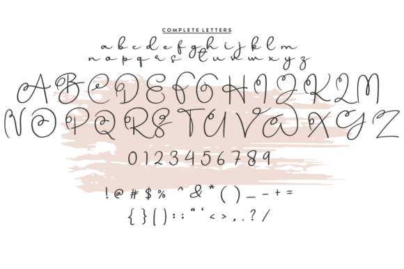 Jamilla Font PNG with transparent background - Preview 3