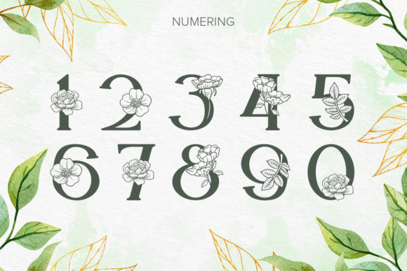 Le Jour Monogram Font PNG with transparent background - Preview 5