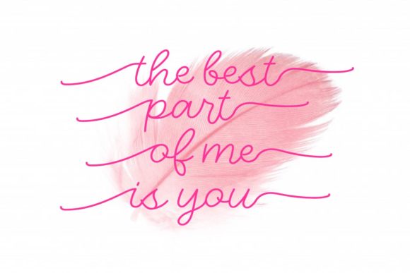 Lovadea Font PNG with transparent background - Preview 2