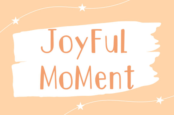 Mango Gelato Font PNG with transparent background - Preview 1