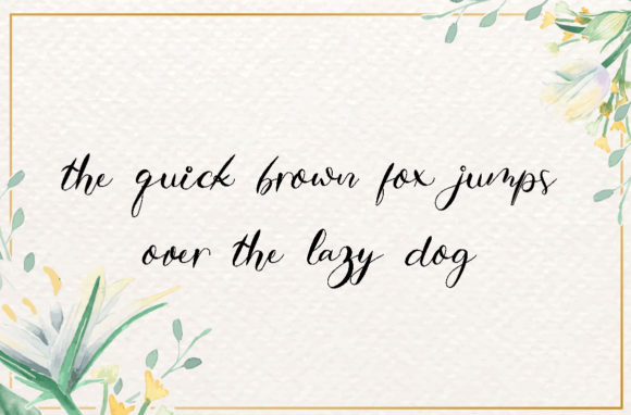 Meia Font PNG with transparent background - Preview 1