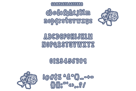 Mollenio Font PNG with transparent background - Preview 3