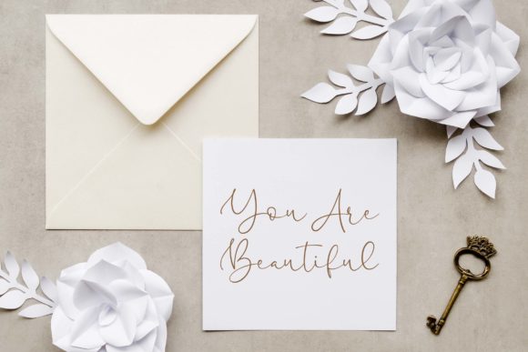 Pretty Yellow Font PNG with transparent background - Preview 5