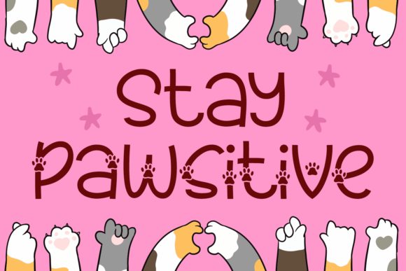 Ramen Neko Font PNG with transparent background - Preview 2