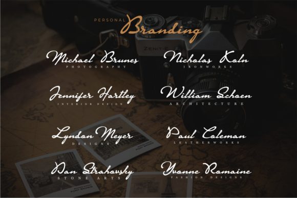 Signaturia Font PNG with transparent background - Preview 1