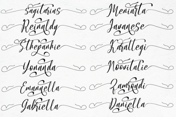 Allacarte Font - Preview 3