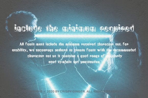 Celestial Being Font - Preview 3