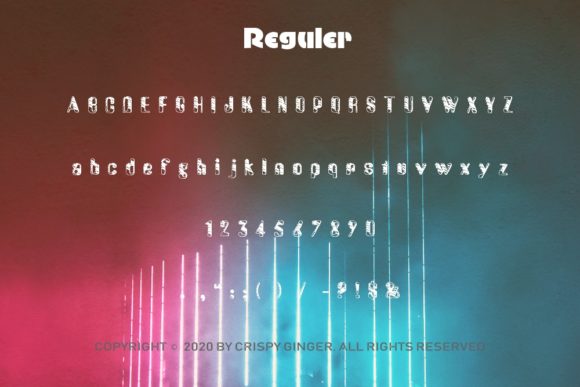 Celestial Being Font - Preview 4