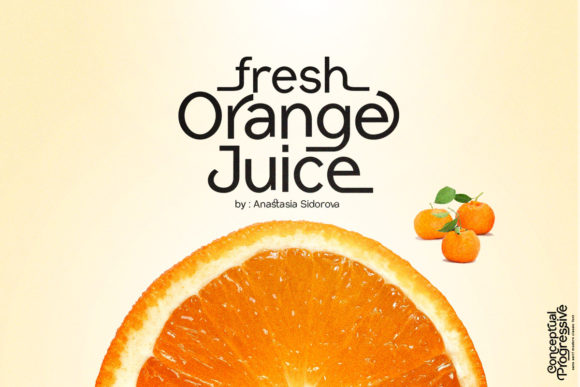 Conceptual Progressive Font - Preview 1
