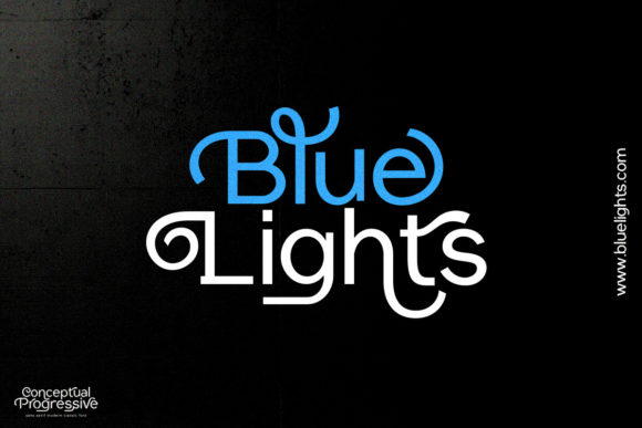 Conceptual Progressive Font - Preview 3