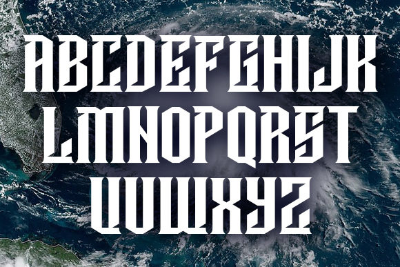 Damages Font - Preview 4