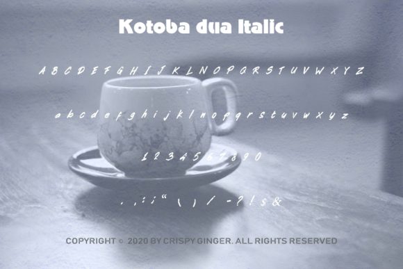 Kotobadua Font PNG with transparent background - Preview 5