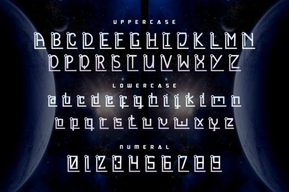 Neuglob Font PNG with transparent background - Preview 3