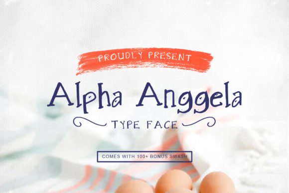 Alpha Anggela Font - Preview 4