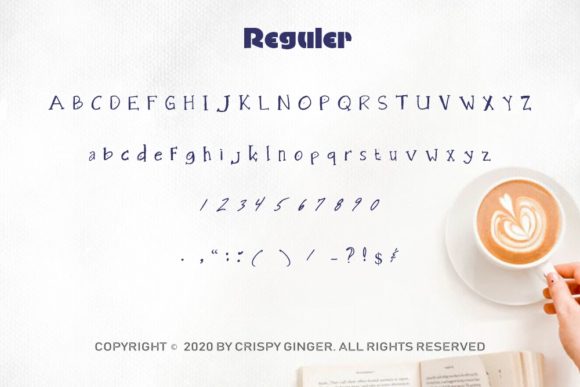 Alpha Anggela Font - Preview 6