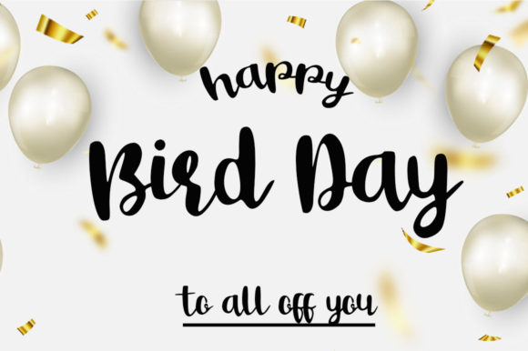 Bird Day Font - Preview 2