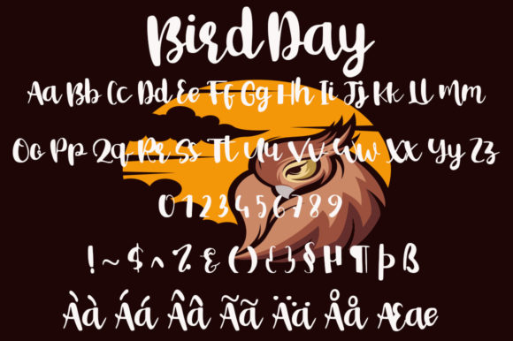 Bird Day Font - Preview 5