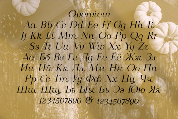 Calmius Font - Preview 3