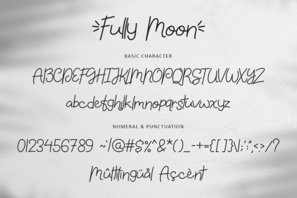 Fully Moon Font - Preview 5