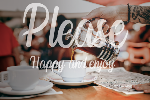 Hoot Coffee Font - Preview 3