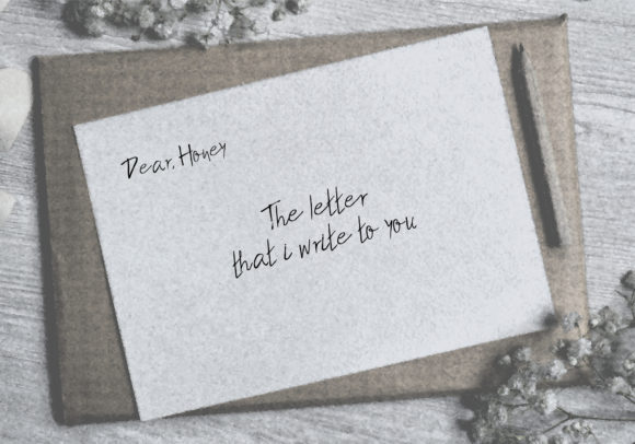 Letter Font PNG with transparent background - Preview 2
