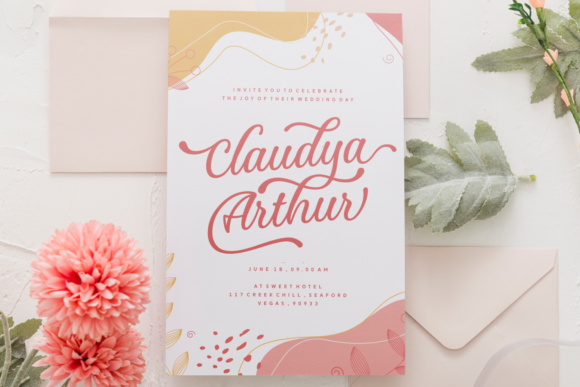 Milotte Font PNG with transparent background - Preview 2