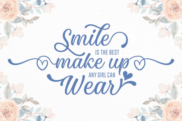 Milotte Font PNG with transparent background - Preview 3