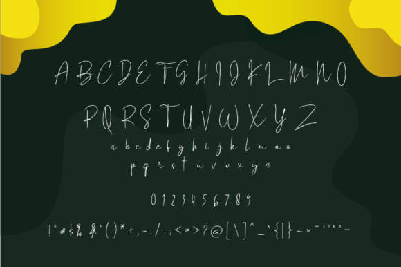 Sign Me! Font PNG with transparent background - Preview 1