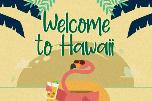 Aloha Summer Font - Preview 1