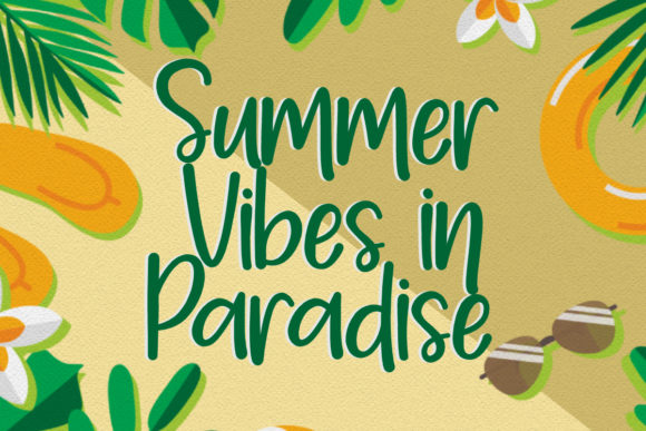 Aloha Summer Font - Preview 5