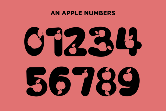 An Apple Font - Preview 3