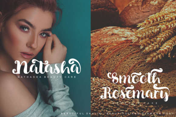 Beautiful Dahlia Font - Preview 3