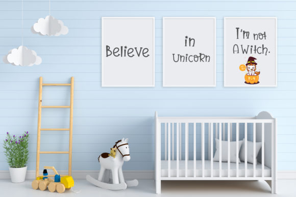 Believe in Unicorn Font - Preview 4