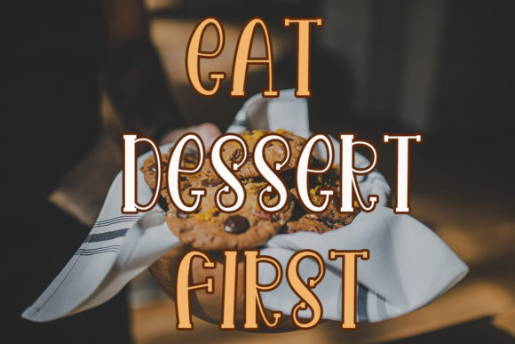 Brownies Chocolatos Font - Preview 3
