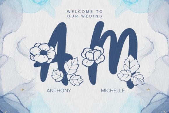 Carolina Monogram Font - Preview 2