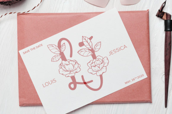 Clarissa Monogram Font - Preview 2