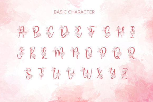 Clarissa Monogram Font - Preview 4