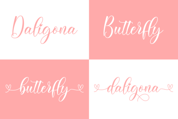 Daligona Font - Preview 3