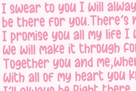 Dashing Unicorn Font - Preview 4